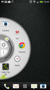 White - Wheel Launcher Theme screenshot 2