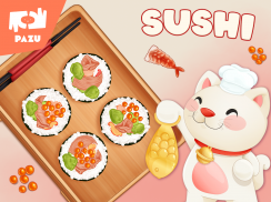 Sushi Maker Kids Cooking Games screenshot 0