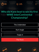 Quiz de fans pour la lutte WWE screenshot 9