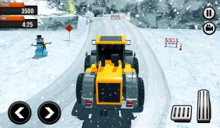 Snow Plow Truck Driving: Snow Hill Rescue 2019 screenshot 1