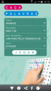 Caça Palavras 2 em português screenshot 1