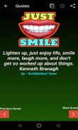 Smile Quotes in English - Best Thoughts & Status screenshot 0