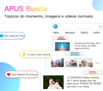 APUS Launcher: Rápido e Bonito screenshot 5
