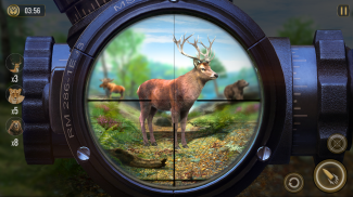 जानवरों का खेल हिरण शिकार खेल screenshot 4