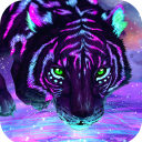 Neon Animal Wallpaper Icon