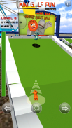 Mini golf eğlence- çılgın atış screenshot 1