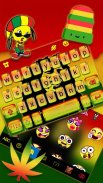 Reggae Style Keyboard Theme screenshot 2