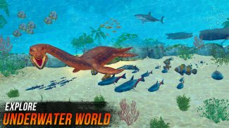 Sea Monster Dinosaur Simulator screenshot 0