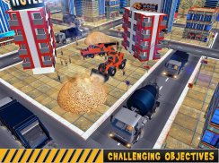 City Builder Tycoon Trucks - Construção Crane 3D screenshot 9