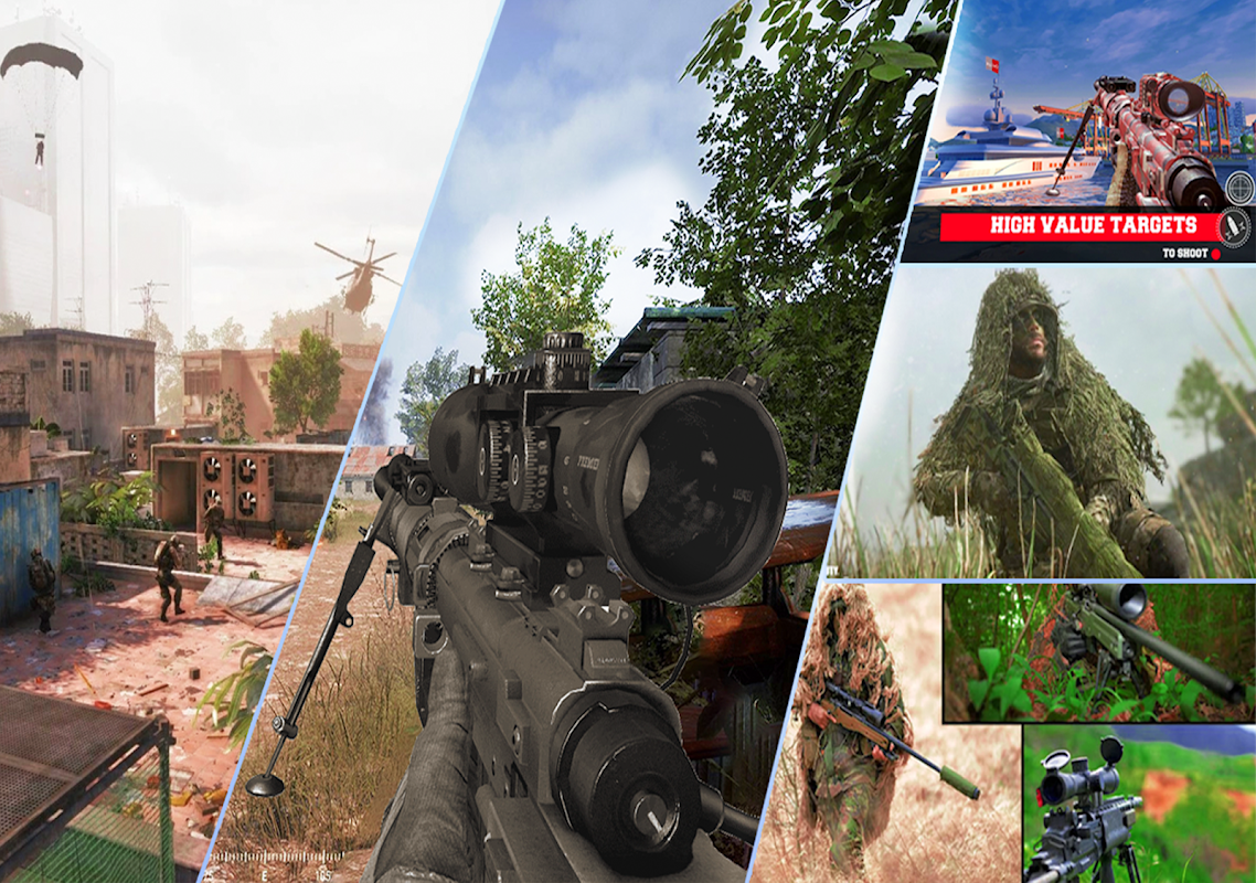 Sniper Games 3D- Elite 2022