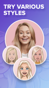 Mirror: yüz uygulaması, avatar, çıkartma ve emoji screenshot 1