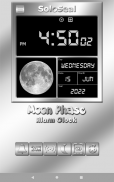 Clock Moon Phase Alarm screenshot 16