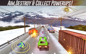 Death Road Race - Car Shooting Game screenshot 4