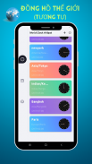 Đồng hồ thế giới -Giờ thế giới screenshot 2