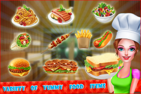 Food Truck Cooking Land: Crazy Chef Kitchen Game screenshot 6