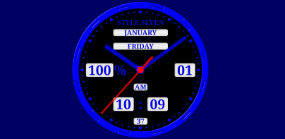 Animated Analog Clock-7