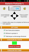 Batterie flottante Pourcentage % screenshot 1
