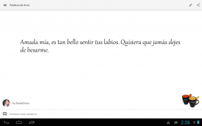 Palabras de Amor screenshot 3