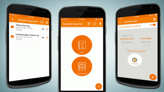 Kontakte Sicherungskopie screenshot 2