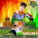 26 January 2020 and Republic Day photo frame 2020 Icon