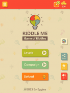 Riddle Me - A Game of Riddles screenshot 16