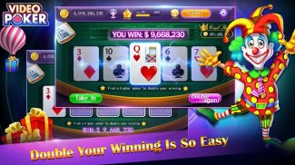 video poker - new casino card poker games free screenshot 4