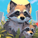 Raccoon Adventure Simulator 3D Icon