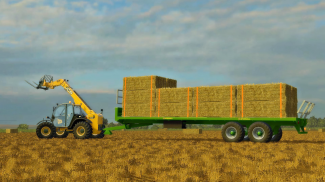 Bagger Tractor Farming Simulator Spiel screenshot 3