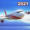 Airplane Simulator:Real City Airplane Flying Pilot Icon