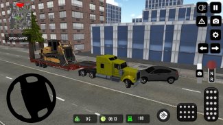 Heavy Truck Driving Simulator screenshot 0