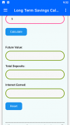 Long Term Savings Calculator screenshot 17