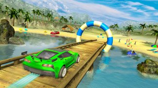 GT Car Race Game -Water Surfer screenshot 2