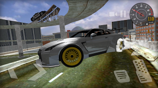 GTR R35 Drift Game Simulator screenshot 0