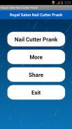 Royal Salon Nail Cutter Prank screenshot 0