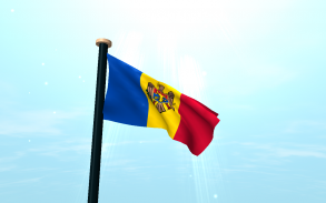 Moldova Flag 3D Free Wallpaper screenshot 6