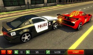 Police Car vs Gangster Escape screenshot 0