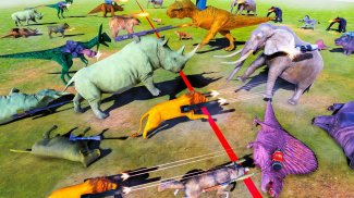 Beast Animals Kingdom Battle: Dinosaur Games screenshot 1