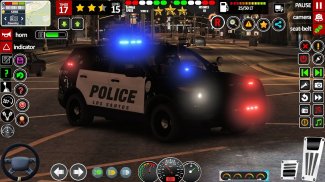 voiture de police conduite 3d screenshot 2