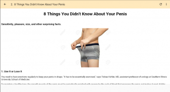 Penis & Foreskin Care - Tips To Keep It Healthy screenshot 2