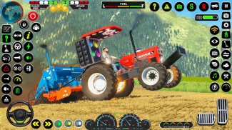 Modern Farming Tractor Game 3d screenshot 13