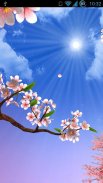 Live Wallpaper - 3D Sakura Seasons screenshot 1