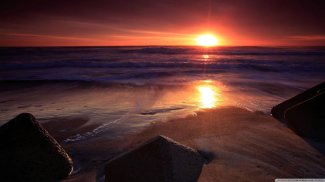 Beach Sunset Live Wallpaper screenshot 5