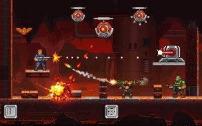 Gun Force Side-scrolling Game screenshot 1