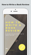 How to Write a Book Review screenshot 2