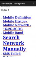Free Mobile Online Training Vol-1 screenshot 3