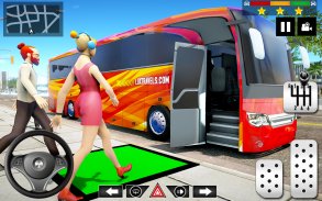 Offroad Bus Driving Simulator : Parking Games screenshot 6