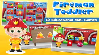 Fireman Toddler School Free screenshot 0