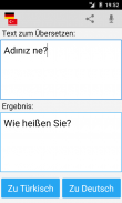 Deutsch Türkisch Übersetzer screenshot 3