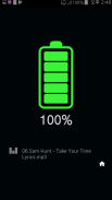 Battery charge sound alert screenshot 2