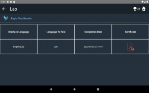 Lao Language Tests screenshot 23